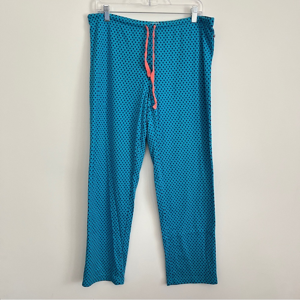Jane and Bleecker Women’s Lounge Pajama Pant Blue Size Large Cozy Loungewear